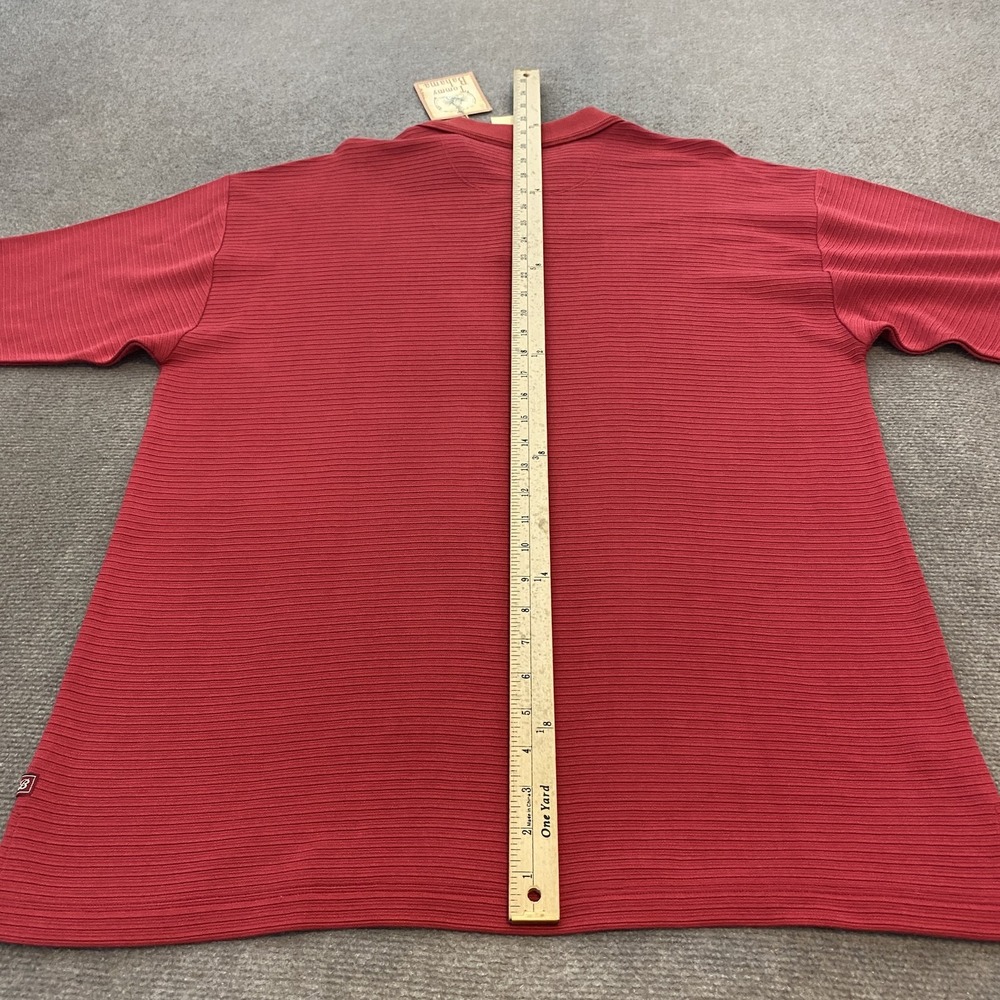 Tommy Bahama Rich Red Polo Shirt - Picture 7 of 9